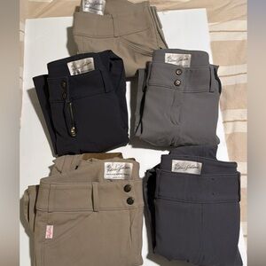 Bundle of 5 Tailored Sportsman Breeches Trophy Hunter Size 28 Various Colors